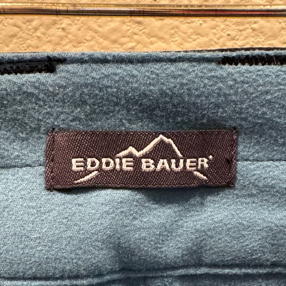 Eddie Bauer Blue Fleece-lined Pants - Picture 2 of 5